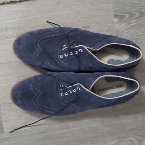 Johnston &Murphy size 12 navy - Picture 1 of 9